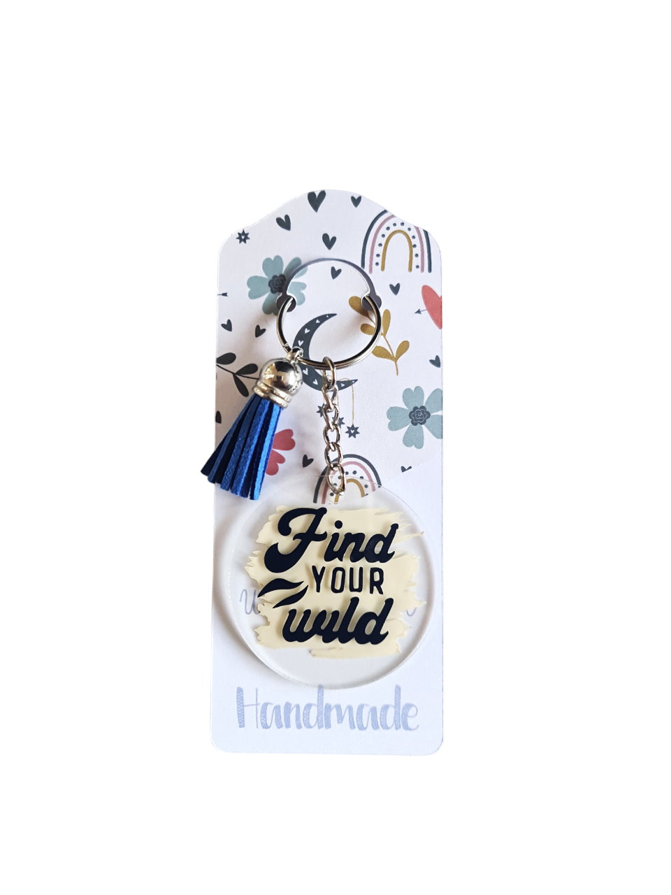 "Find Your Wild" Acrylic Keychain