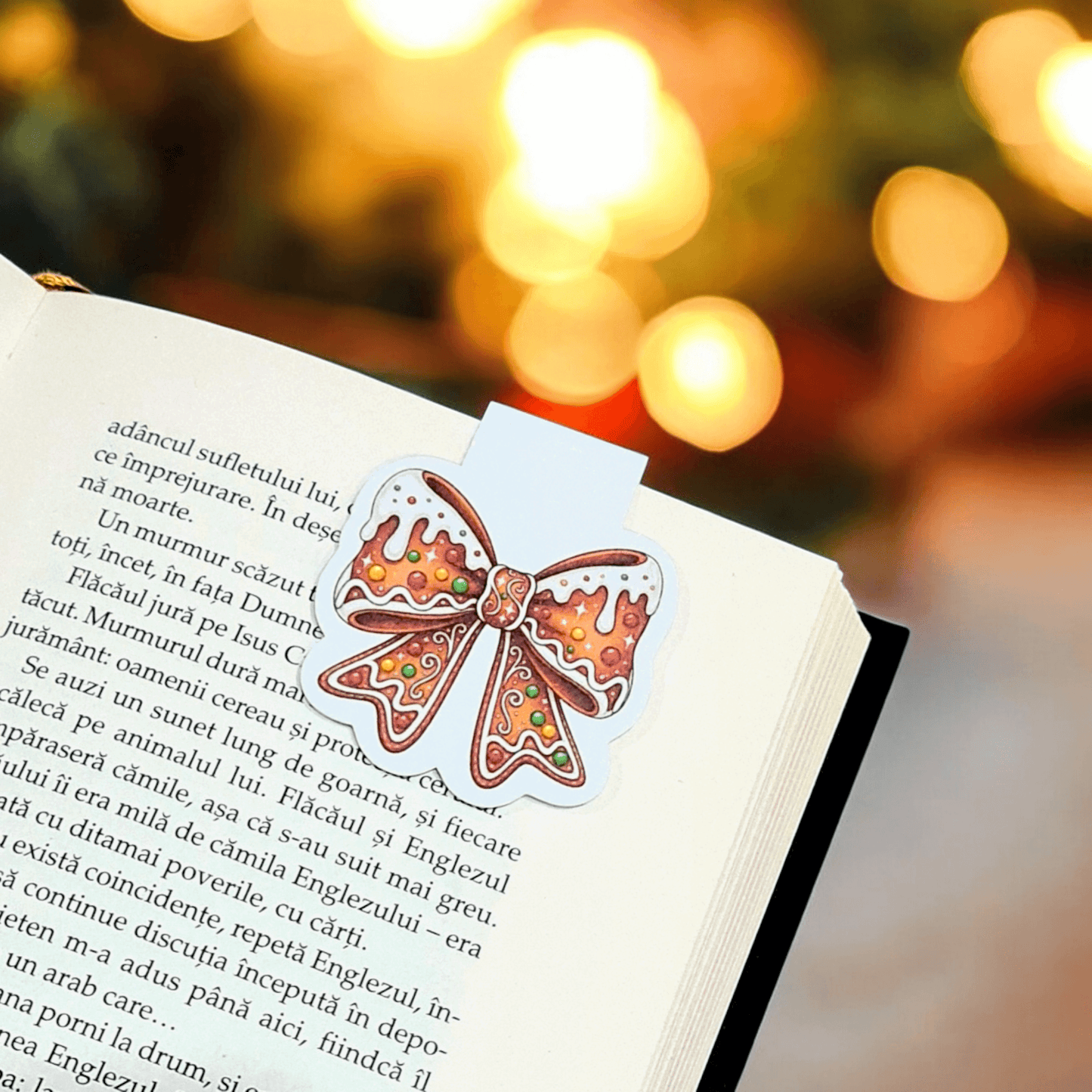 Semn de carte magnetic Fundă turtă Dulce