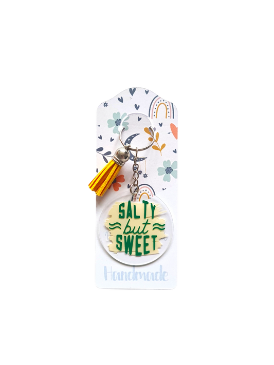 Breloc acrilic "Salty but Sweet"