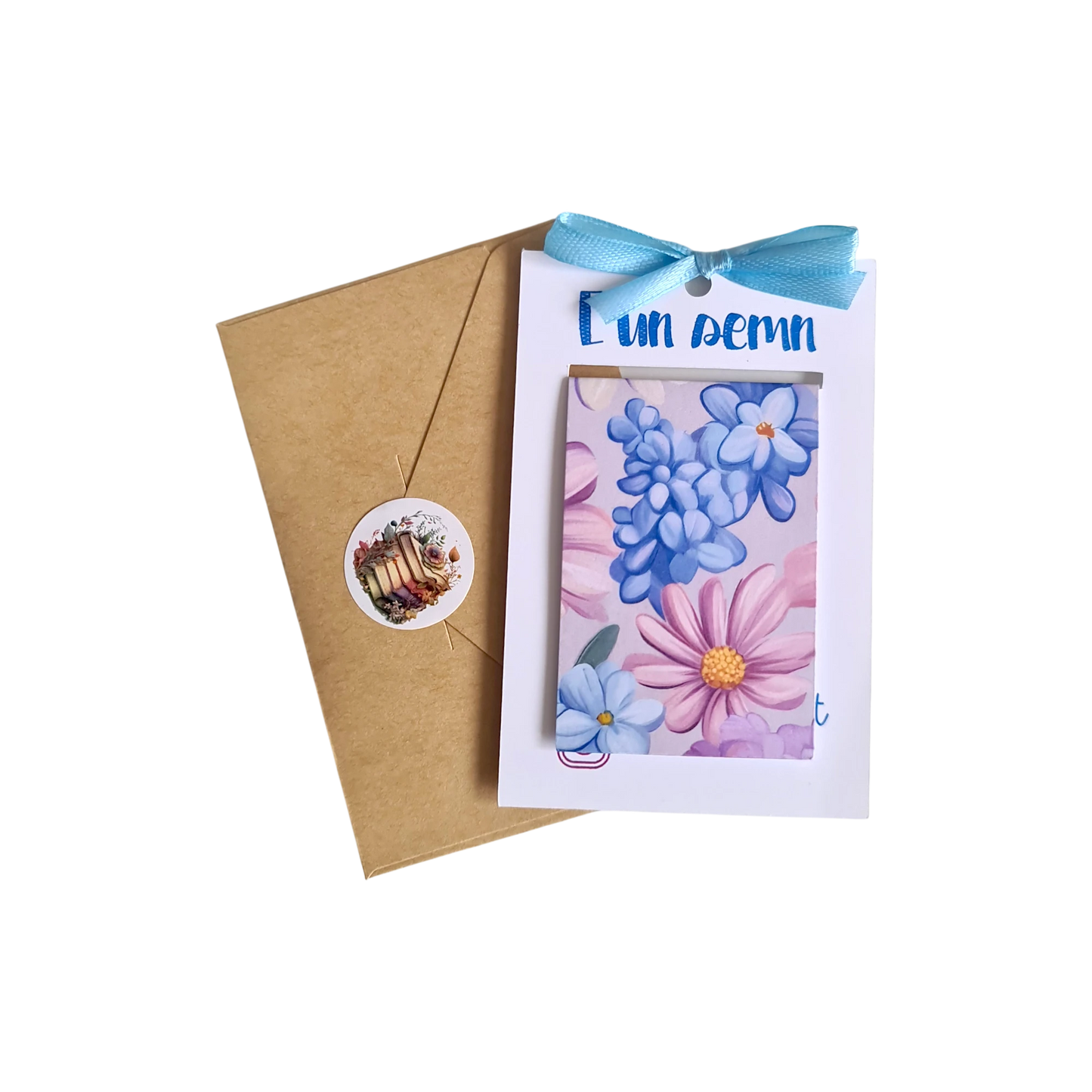 Semn de carte floral zambile, magnetic și delicat, ideal pentru ea și iubitorii de cărți