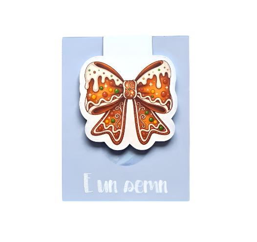 semn de carte magnetic in forma de funda din turta dulce cadou special pentru cititori pasionati