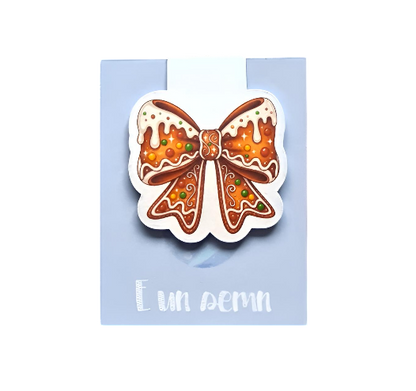 semn de carte magnetic in forma de funda din turta dulce cadou special pentru cititori pasionati