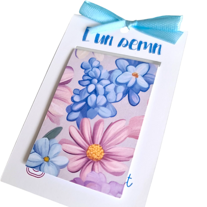 Semn de carte magnetic cu zambile, cadou simbolic de primăvară pentru cititoare, pentru ea