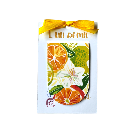 Semn de Carte Magnetic Citrice