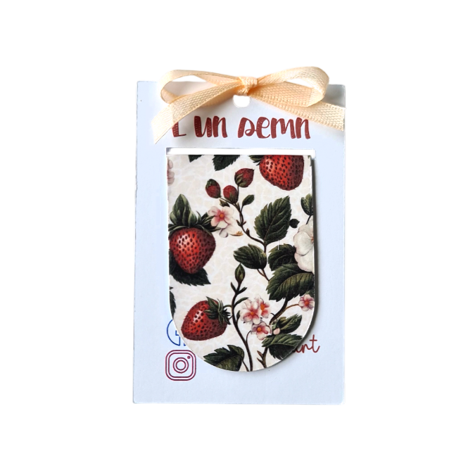 Semn de Carte Magnetic Căpșuni