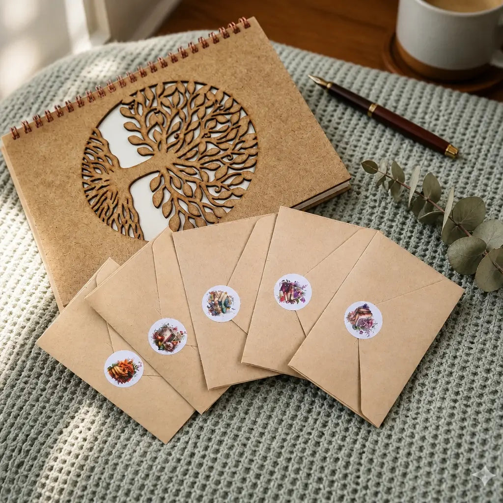Semn de carte magnetic handmade cu lămâi pentru lectură zilnică, cadou pentru ea, cititori, in plic craft, ambalat gata de oferit