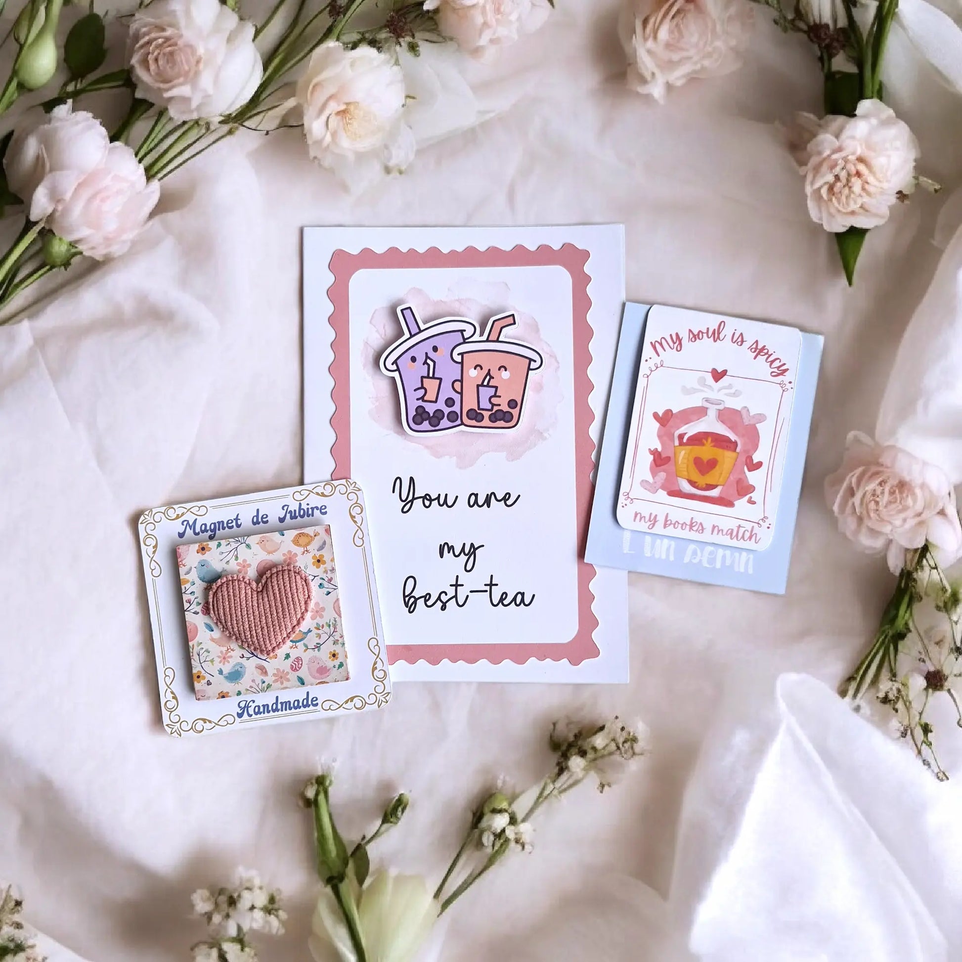 Set cadou cu mesaj you are my best-tea și design original pentru prietena ta